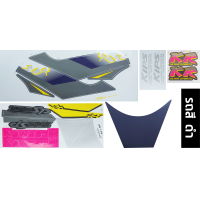 ราคา สติกเกอร์ KR 150SP ปี 1992 ลายหินแตก สติกเกอร์มอไซค์ KAWASAKI KR 150SP ปี 1992 (20823149202)