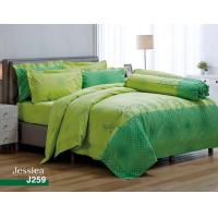 ราคา JESSICA เจสสิก้า ชุด ผ้านวม พร้อม ผ้าปู 5 ฟุต 6 ฟุต พิมพ์ลาย สีพื้นTC ลาย cattleyabedding j 199 258 259 260 261 รัดมุม ที่นอน 13 นิ้ว (16137959383)