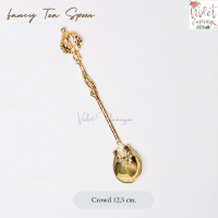 ราคา Violet Flamingo ช้อนกาแฟ ช้อนชา สแตนเลสสีทอง Fancy Tea Spoon ช้อนกาแฟรุ่นแฟนซี สวยน่ารัก (20671581249)
