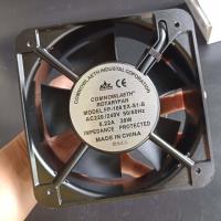 ราคา แท้100 พัดลม 6นิ้ว พัดลมระบายความร้อน ดูดอากาศ แบบลูกปืน AC220Vพัดลมตู้แร็ค พัดลมระบายอากาศ ใช้ไฟบ้าน AC220V 240V ใช้กระแส 0 22A 38W โมเดล FP108EXS1B (16344581112)