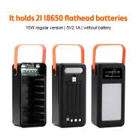 ราคา เคสพาวเวอร์แบงค์ DIY ตะเกียงตั้งแคมป์ Ziqqucu 18650พร้อมไมโครประเภท C สายชาร์จพาวเวอร์แบงค์แบบพกพาไม่มีการเชื่อม (20699057177)