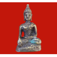 ราคา พระเชียงแสน สิงห์ 1 พิมพ์ฐานเรียบ เนื้อเบญจโลหะ (16533478101)