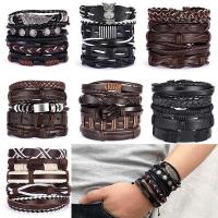 ราคา Sevenq8 6ชิ้น เซ็ตหนังMultilayer Leafสร้อยข้อมือรูปนกเค้าแมวผู้ชายผู้หญิงสายรัดข้อมือกำไลข้อมือ (6455242804)