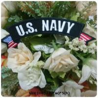 ราคา U S Navy ทหารเรือ ตัวรีดติดเสื้อ อาร์มรีด อาร์มปัก ตกแต่งเสื้อผ้า หมวก กระเป๋า แจ๊คเก็ตยีนส์ Badge Embroidered Iron on Patch (19373803222)
