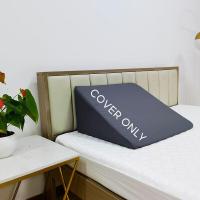 ราคา Pillow Cover for Bed Wedge Pillow 60x30x50cm Soft Microfiber Replacement Pillow Case with Zipper (16968743828)