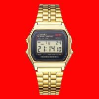 ราคา casio นาฬิกา คาสิโอ สี ทอง นาฬิกาข้อมือผู้หญิง นาฬิกาข้อมือ ผญ นาฬิกาคู่ (20826491550)