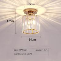 ราคา โคมไฟ Led ฝาครอบโคมไฟคริสตัลไฟเพดานสีดำทอง Plafonnier ห้องรับแขกห้องนอนทรงกลมสไตล์โมเดิร์นโคมไฟเพดานตกแต่งสี่เหลี่ยม E27 (20254599423)