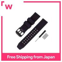 ราคา Luminox สายนาฬิกาแท้สินค้าใช้งานร่วมกันได้ความกว้าง23มม สายนาฬิกาสายยางซีลสีกรมท่า ES 3050 3950 8800 Series หัวเข็มขัดสีดำ (16050041306)
