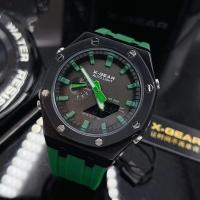 ราคา นาฬิกา X GEAR สีพิเศษ นาฬิกาผู้ชาย นาฬิกา ผู้หญิง ใส่ได้ นาฬิกาลำลอง แบรนด์แท้ นาฬิกากันน้ำ 100 สายนาฬิกา ยางเรซิน หน้าปัด 43 มม (20585423189)
