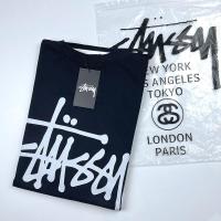 ราคา Stussy stussy short sleeved 2023 new summer loose ins simple student cotton t shirt boys t shirt (20192342939)