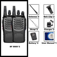 ราคา วิทยุสื่อสาร baofeng 888S เสาวิทยุสือสาร อินเตอร์คอมพกพา 5w เครื่องสองทางวิทยุอินเตอร์คอม (20221362142)