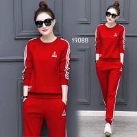 ราคา ชุดวอร์ม Set Sport 2 ชิ้น คุ้มมาก เสื้อแขนยาว กางเกงขาวยาว (6355484186)