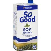 ราคา So Good Soy Milk Regular โซกู๊ด นมถั่วเหลือง สูตรดั้งเดิม ขนาด 1 กล่อง 1 แพ็ค และ 1 ลิตร นม so good สูตรเจ นมจืด (19514126648)