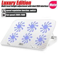 ราคา 2023พัดลมระบายความร้อนสำหรับเล่นเกม A9 6สำหรับ13 18นิ้วหม้อน้ำ RGB ขาตั้งพอร์ต USB 2พอร์ตสำหรับ macbookled Light Notebook (21170596381)