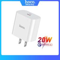 ราคา Hoco Original 100 20W Type C Fast Charge for iPhone 13 Pro max PD Charger 12 Pro Max Cell Phone Charger for Samsung S21 iPhone 11 Pro Max Power Delivery Charger (7558007163)