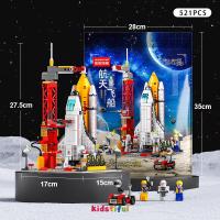 ราคา เลโก้ตัวต่อ กระสวยอวกาศ จรวด ของเล่นตัวต่อ ของเล่นเด็ก ของเล่นเสริมพัฒนาการ (21174046299)