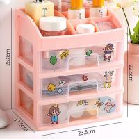 ราคา ชั้นวางเครื่องสำอาง กล่องใส่เครื่องสำอาง ชั้นวางน้ำหอม กล่องใส่ของ กล่องเก็บของ เก็บของได้เยอะ ประหยัดพื้นที่ ฟรีสติกเกอร์ Simplehome (19113780318)