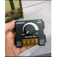 ราคา Dimmer สวิตซ์หรี่ไฟ 12 24V 30A ใช้ในการหรี่ไฟ LED หรี่แสงสว่าง หรี่มอเตอร์ หรี่ความเร็ว (10855512251)