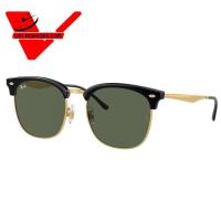 ราคา แว่นตากันแดด Ray Ban รุ่น Clubmaster RB4418D 601 31 56 ดำพื้นทอง ขนาด 56 ของแท้รับประกันศูนย์ประเทศไทย 1 ปี (21198235281)