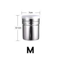 ราคา ส่งฟรี กระปุกโรยผง กระปุกโรยผงโกโก้ มี 3ขนาด กระปุกโรยผงสแตนเลส กระปุกโรยผง มีฝาปิด ขวดโรยผงโกโก้ (20883116797)