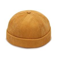 ราคา Corduroy Striped Hiphop Cap Beanies Melon Bonnet Beanie Hat (16401028356)