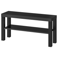 ราคา ชั้นวางทีวี ตู้วางทีวี IKEA ดำ 90x26x45 ซม (21191737660)