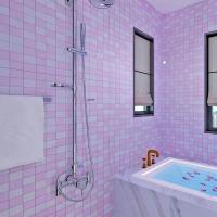 ราคา วอลล์เปเปอร์ห้องน้ำ กาวตนเอง ไวนิลกันน้ำและความชื้นหลักฐาน กระเบื้องตกแต่งผนัง หนาห้องน้ำสติ๊กเกอร์ (16120650522)