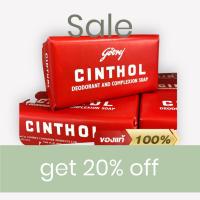 ราคา 1ก้อน สบู่ซินทอล cinthol deodorant add complexion soap (19085179344)