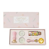 ราคา Baby store พร้อมส่ง ชุดตราประทับครั่ง ปั้มจดหมาย ตราปั๊ม สีพาสเทล (16578888353)