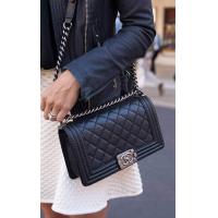 ราคา ฮิตตลอดกาล กระเป๋าสะพายข้าง ขนาด8และ10นิ้ว หนังคาเวียร์ รุ่นนี้ไม่มีตกเทรน กระเป๋าสะพายข้าง กระเป๋าสะพายผู้หญิง (20600506495)