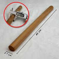 ราคา ไม้นวดแป้ง ที่นวดแป้ง ขนมปัง แบบหนา ไม้เนื้อแข็ง และ ไม้มะเกลือสีเข้ม ขนาด 24 50 ซม พร้อมส่ง (20639596388)