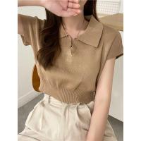 ราคา เสื้อครอป ผ้าไหมพรม ครอปท็อปทรงคอปก ปาด้า น่ารักมาก ทรงแขนค้างคาวเบาๆ ทรงเป๊ะ ค้างคาว C101A (20464990929)
