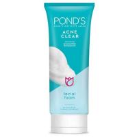 ราคา Ponds Acne Clear Facial Foam โฟมล้างหน้า พอนด์ส แอคเน่ เคลียร์ 100 g (20834179525)