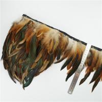 ราคา 1meter Natural Pheasant Feather Trims Fringe Rooster Feathers for Clothes Sewing Peacock Pluma Ribbons for Crafts DIY Decoration (19965910522)