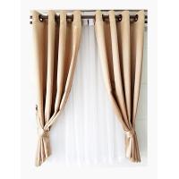 ราคา ผ้าม่าน กันแสง UV 90 95 รุ่น Bonita set ได้ 4 ผืน คือ ผ้าทึบ UV 2ผืน ผ้าโปร่ง ขาวบาง 2ผืน มี 5 สี (7557987941)