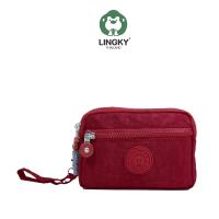 ราคา LINGKY LK2003 กระเป๋าคล้องมือ กระเป๋าใส่เหรียญ กระเป๋าสตางค์ Wrist pouch Wallet coin pouch (15775750629)