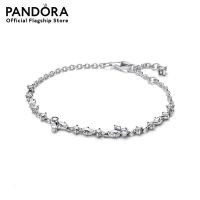 ราคา Pandora Herbarium cluster sterling silver bracelet with clear cubic zirconia เครื่องประดับ สร้อยข้อมือ สร้อยข้อมือเงิน สร้อยแพนดอร่า แพนดอร่า (18572658702)