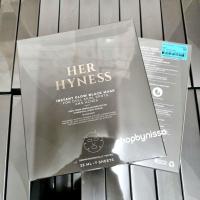 ราคา แท้ มาส์กชีท HER HYNESS Instant Glow Black Mask Box 7 แผ่น (21195380921)