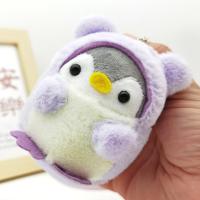 ราคา พวงกุญแจตุ๊กตาผ้ากำมะหยี่รูปสัตว์ขนาดเล็กมีจี้ห้อยกระเป๋ารูปสัตว์ตุ๊กตาผ้ากำมะหยี่ยัดไส้การ์ตูนเพนกวินน่ารัก Nori (20133115682)