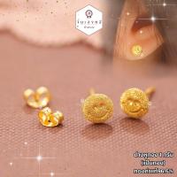 ราคา ต่างหู1กรัม แป้นทอง ทองคำแท้96 5 ขายได้จำนำได้ มีใบรับประกัน ต่างหูทอง ต่างหูทองแท้ (21105829231)