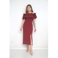 ราคา ชุดราตรีคนอ้วน เดรสเปิดไหล่ เดรสเว้าไหล่ ชุดออกงาน ชุดสาวอวบอ้วน ชุดสาวอวบไปงาน ชุดแซกสาวอวบอก44 46 48 42 ชุดไปงานแต่งสวย (18471593249)