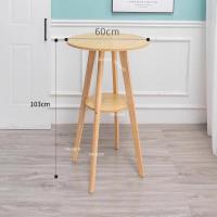 ราคา TOP2 Bamboo โต๊ะบาร์ ส่วนสูง 103ซม โต๊ะกาแฟทรงกลม พร้อมเดสก์ท็อป 2 เครื่อง การออกแบบใหม่ มั่นคงและทนทาน โต๊ะบาร์สูง (20310535810)