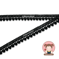 ราคา ลูกไม้ปอมปอม ริบบิ้นปอมปอม กว้าง 1 cm ขนาดลูกปอม 3 มิล (20576378619)