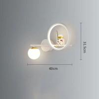 ราคา โคมไฟติดผนังห้องนอน ข้างเตียง นักบินอวกาศ นักบินอวกาศ Led ดวงจันทร์ ขนาดเล็ก สร้างสรรค์ โคมไฟข้างเตียง (19090370703)