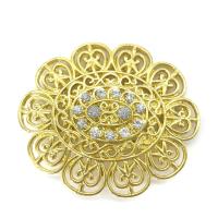 ราคา Vintage Jewelry หัวเข็มขัด เข็มขัดสีทอง สำหรับชุดไทยนางสาว เพชรรอบหัวเข็มขัด (19491919928)