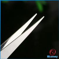 ราคา Blumey คีบหนีบสแตนเลส คีมหนีบอเนกประสงค์ มี 2 แบบ ปากคีบงอ ปากคีบแหลม Stainless steel tweezers (19277322277)