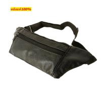ราคา Leather Inc กระเป๋าคาดเอวคาดอกสามช่องซิป หนังแท้100 ใช้ทนกว่า รุ่น MBK002 (9597323457)
