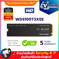 ราคา WD WDS100T3X0E BLACK SN770 NVMe SSD 1 TB M 2 2280 PCIe Gen4 By Vnix Group (15670395186)