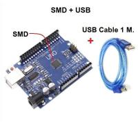 ราคา Arduino Uno R3 Compatible CH340 Driver พร้อมสาย USB Cable 100 cm (12472401630)