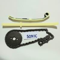 ราคา ชุดสะพานโซ่ราวลิ้น SONIC เฟืองโซ่ราวลิ้นโซนิค โซ่ราวลิ้น สะพานกดโซ่ เฟืองราวลิ้น Sonic 125 (20432501970)